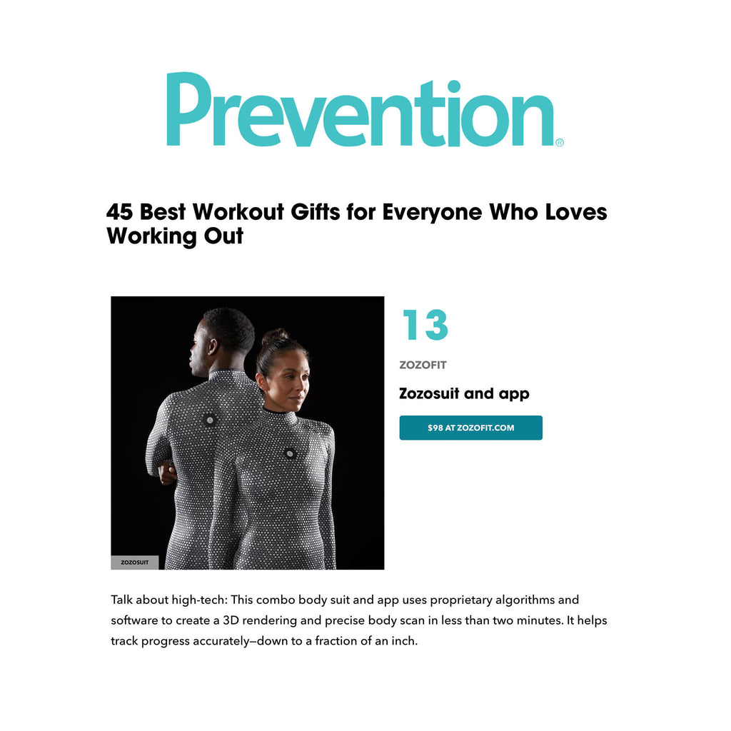 Prevention Chooses ZOZOFIT as a Great Holiday Gift for 2022